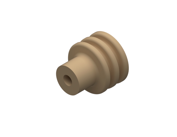 SINGLE WIRE SEAL FITS TO 6.7 mm CAVITY