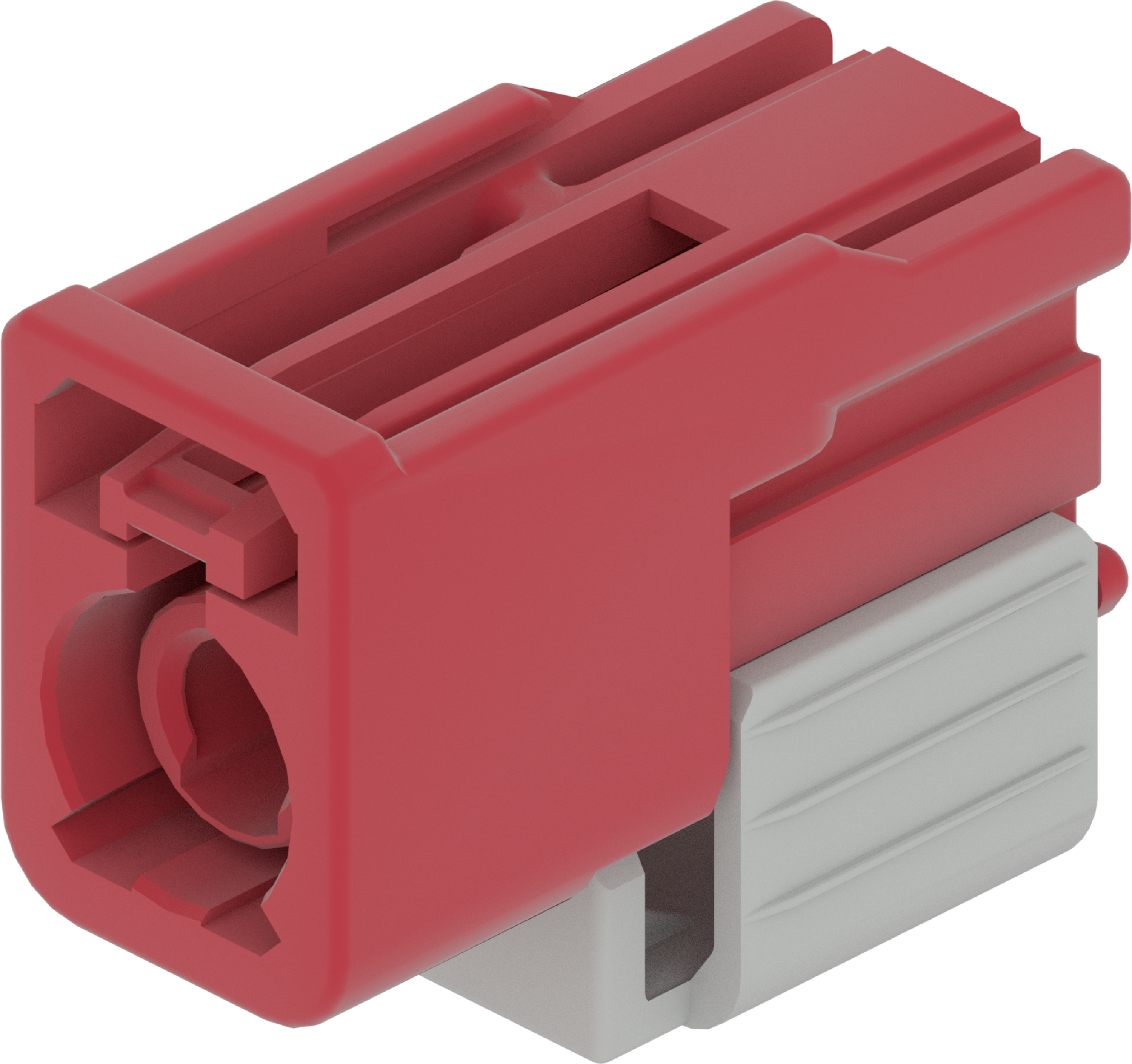 1 Port 1 Row Female Fakra Red Light Code L