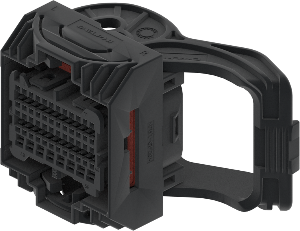 56 Way F 1.5 MQS MTS-B 0.64 Sealed Connector Black