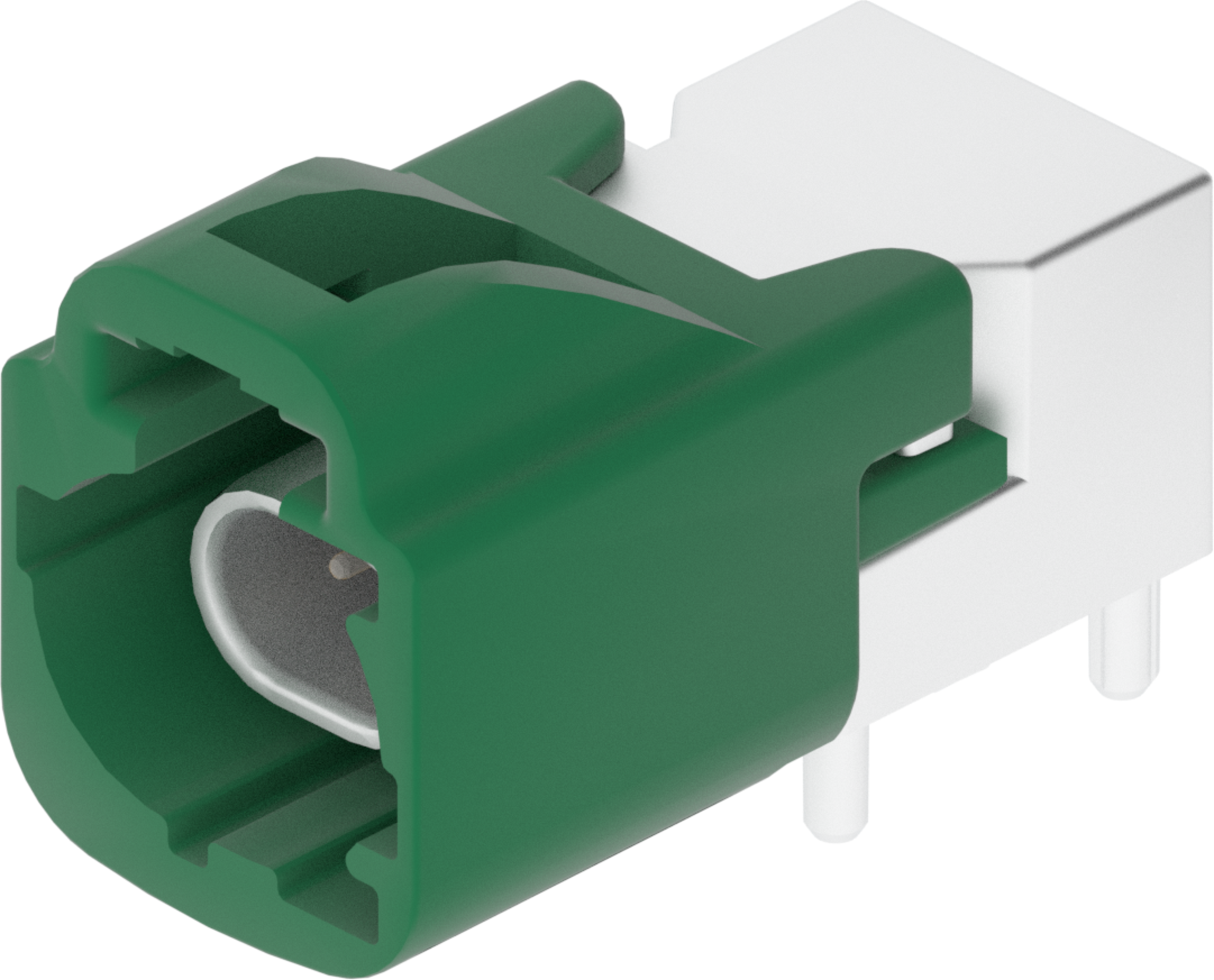 1 Port 1 Row Male H-MTD Green Code E