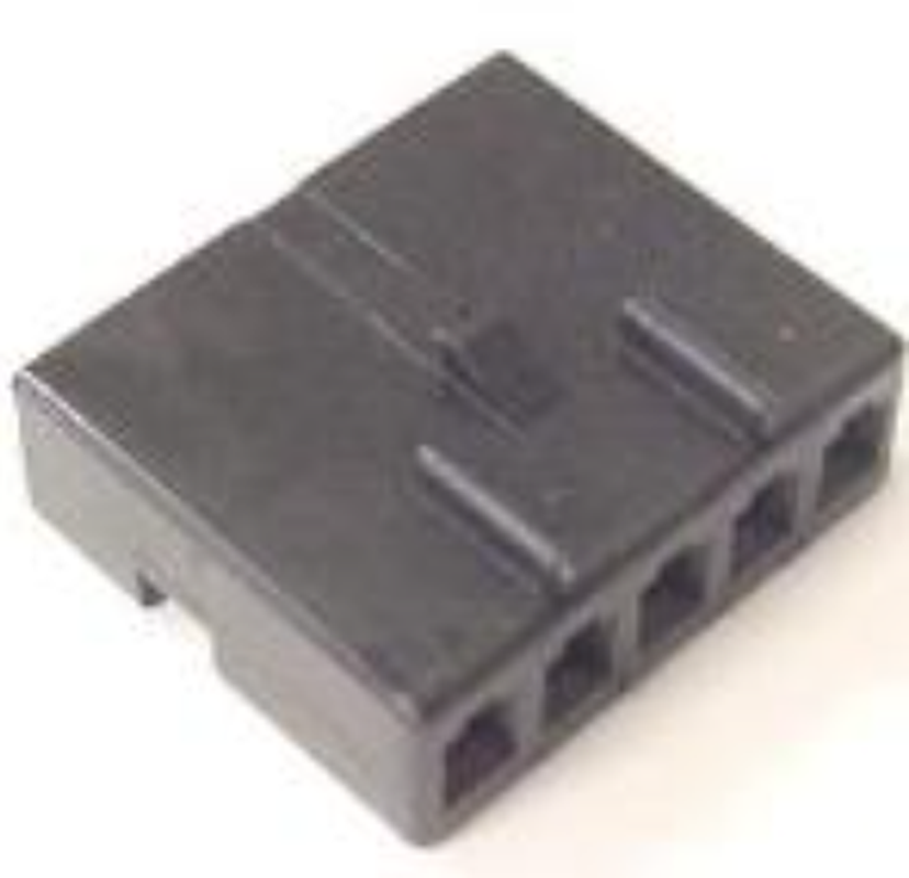 5 Way F MetriPack (M/P) 1.5 Unsealed Connector Black