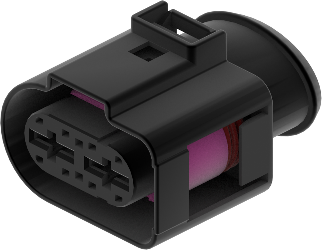 2 Way F CTS 9.5 Sealed Connector Black