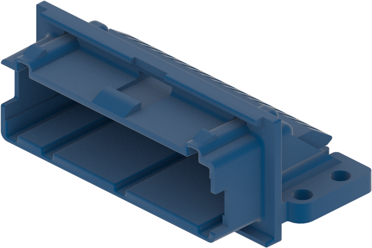 32 Way M MIC/P 1.0 Unsealed Connector Blue