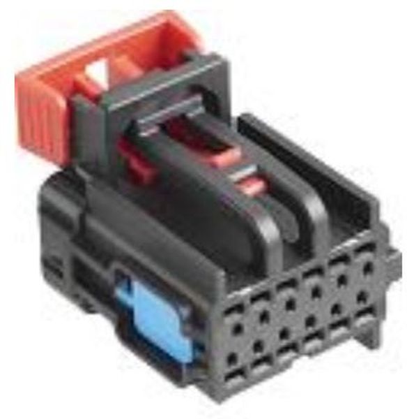 12 Way F OCS 1.2 Unsealed Connector Natural