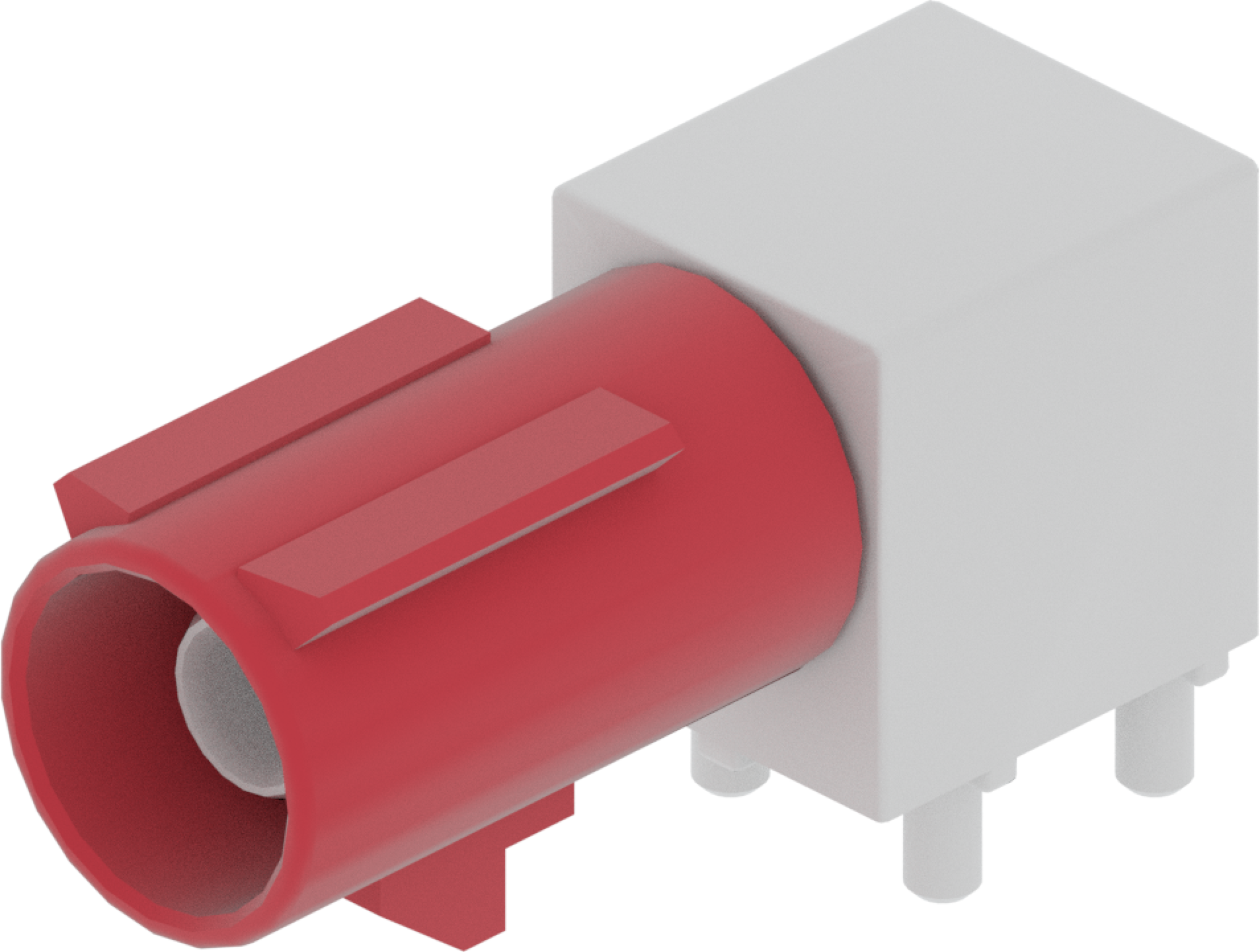 1 Port 1 Row Male Fakra Red Light Code L