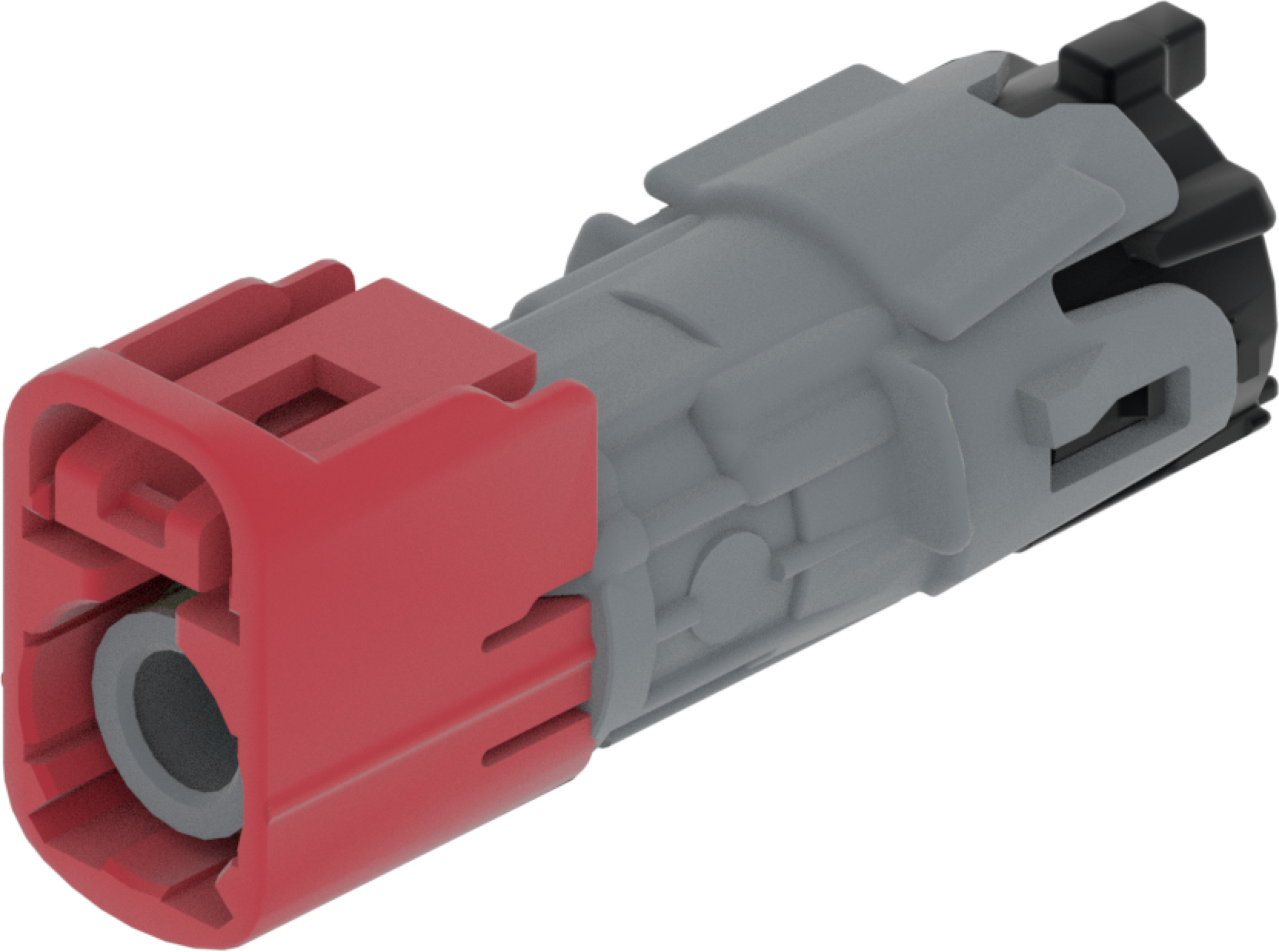 1 Port 1 Row Female Fakra Red Light Code L