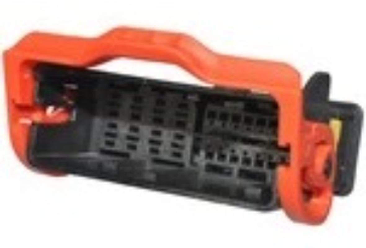 24 Way M DCS-2 2.8 DUO-TWIN 0.64 Unsealed Connector Black