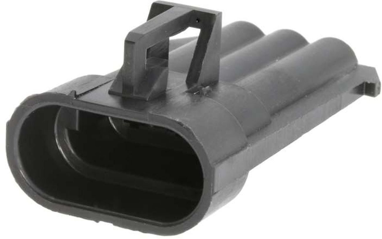 3 Way 1.5 MetriPack (M/P) Sealed Connector Black