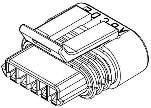 5 Way F MetriPack (M/P) 150 Sealed Connector Black