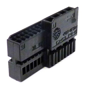 24 Way F 1.2 MLK 2.8 SLK Sealed Connector Black