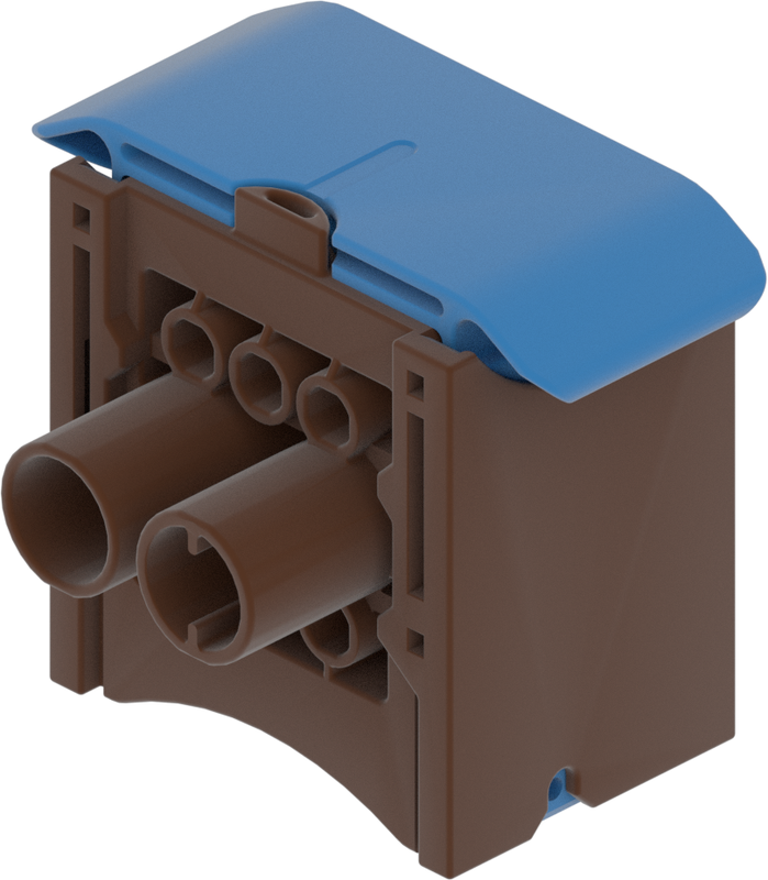 8 Way Female SICMA-3 2.8 Sealed Connector Brown
