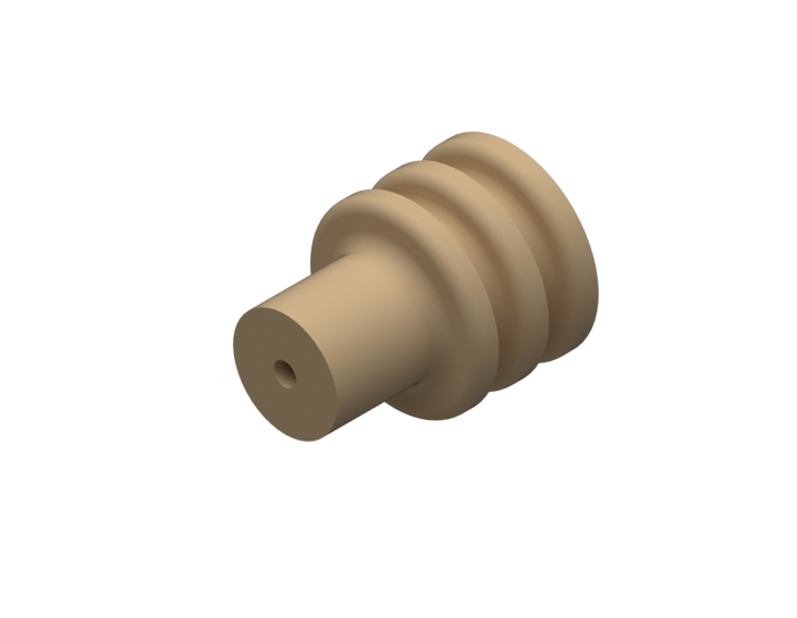 SINGLE WIRE SEAL FITS TO 5.2 mm CAVITY