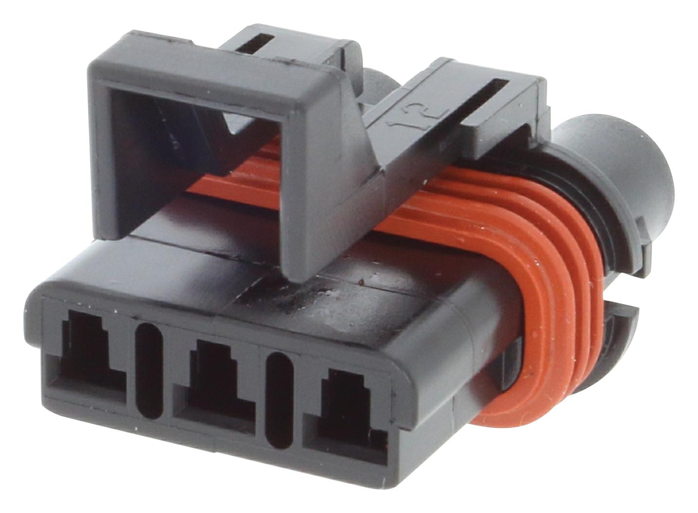 2.8 3 Way MetriPack (M/P) Sealed Connector Black