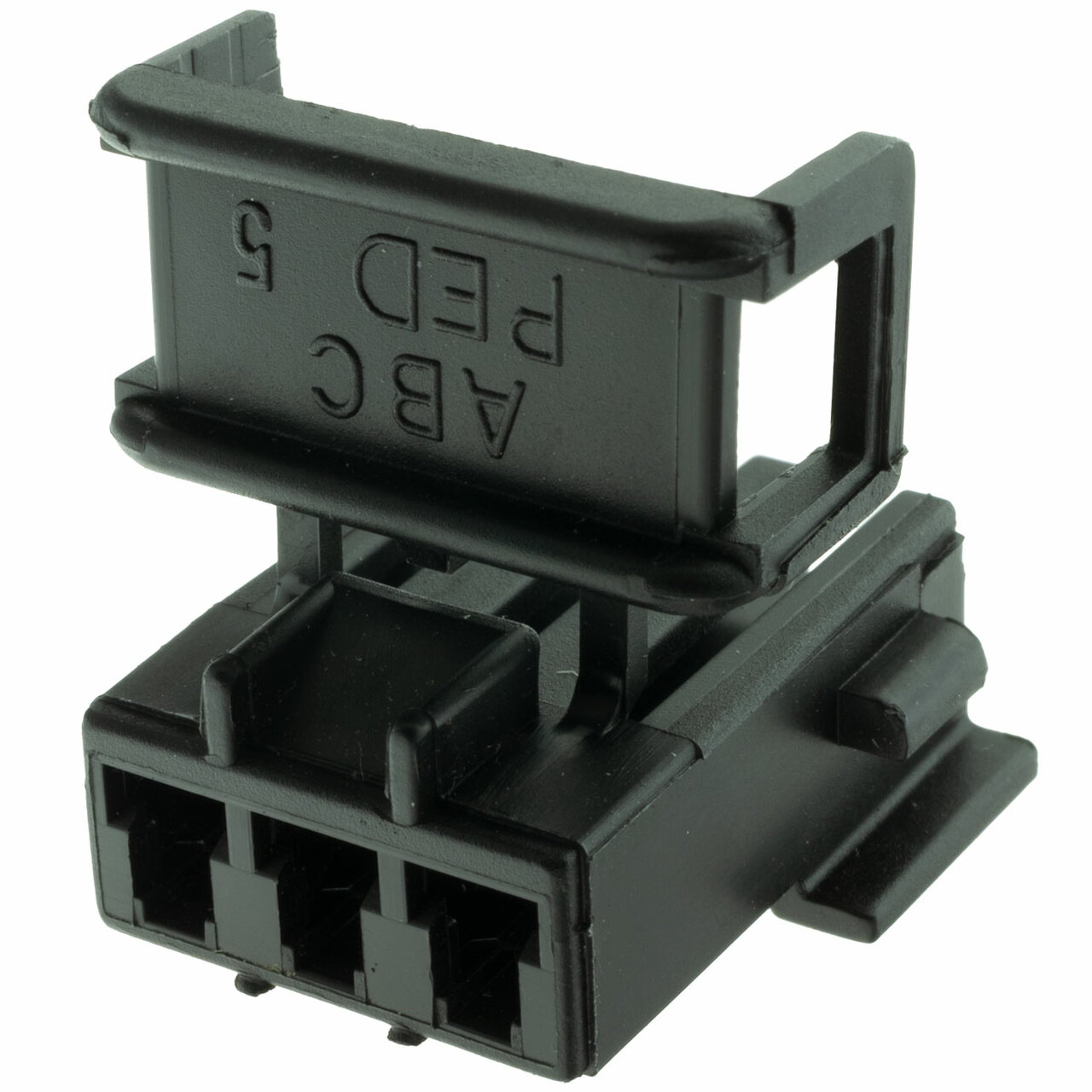 3 Way 2.8 MetriPack (M/P) Unsealed Connector Black