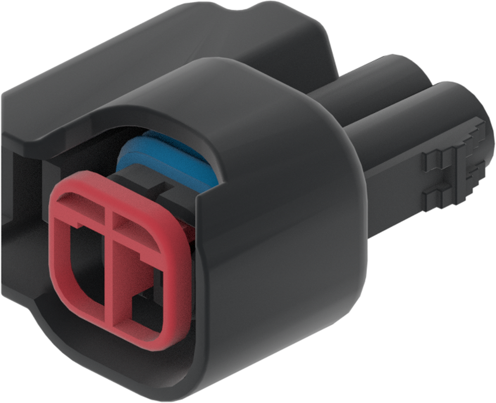 2 Way F OCS 1.5 Sealed Connector Black