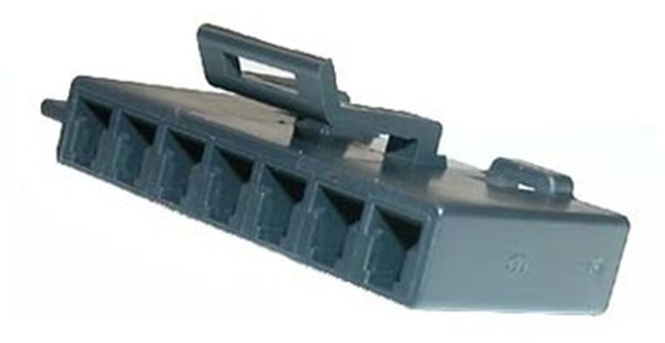 7 Way F MetriPack (M/P) 280 Unsealed Connector Black
