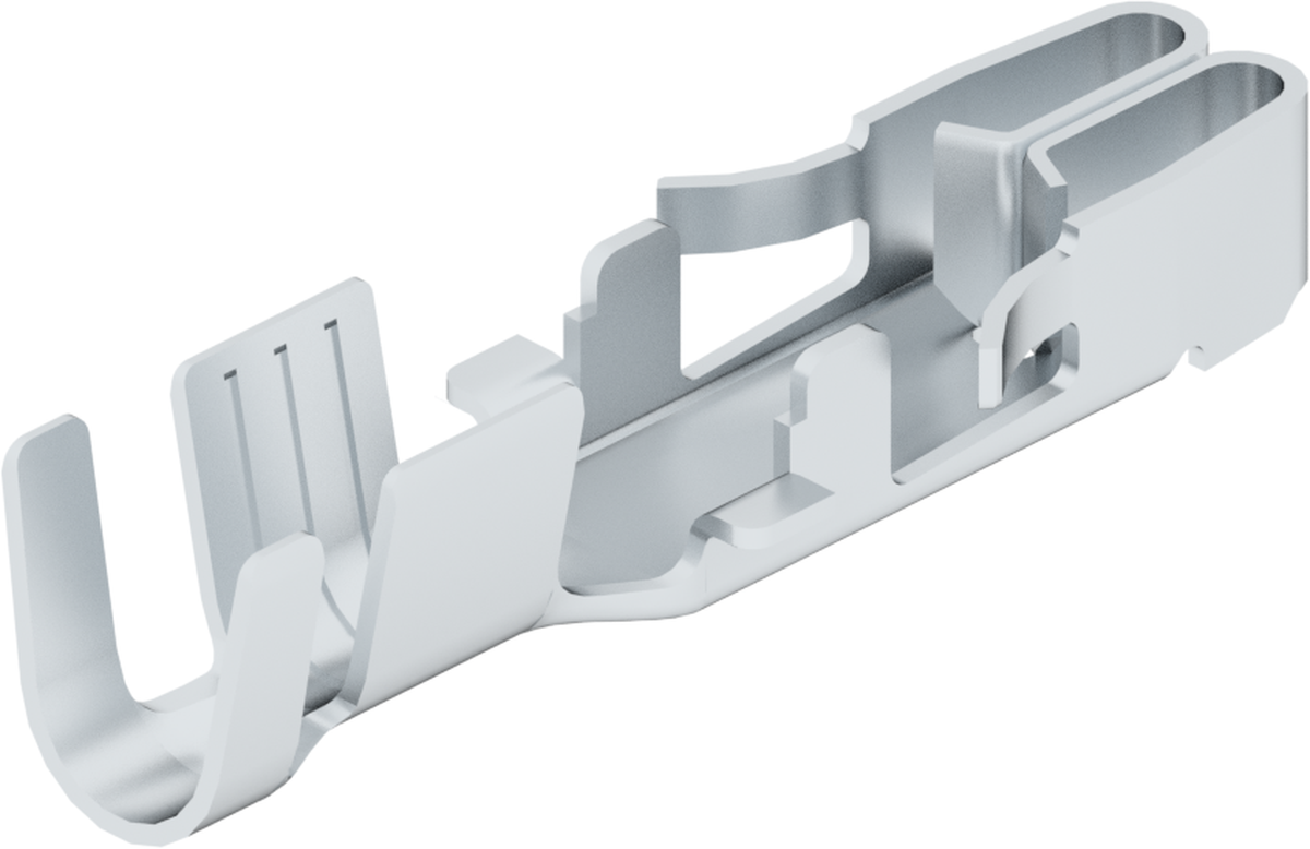 4.1 Female AF Unplated Locking Lance Unsealed Terminal Cross Sec (4 - 6 mm²)
