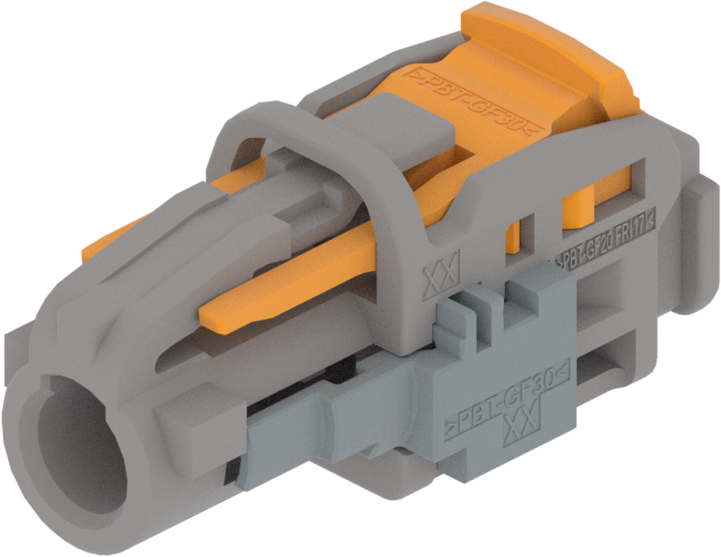 1 Port 1 Row MCA-B Female Mini Coax Grey Code G