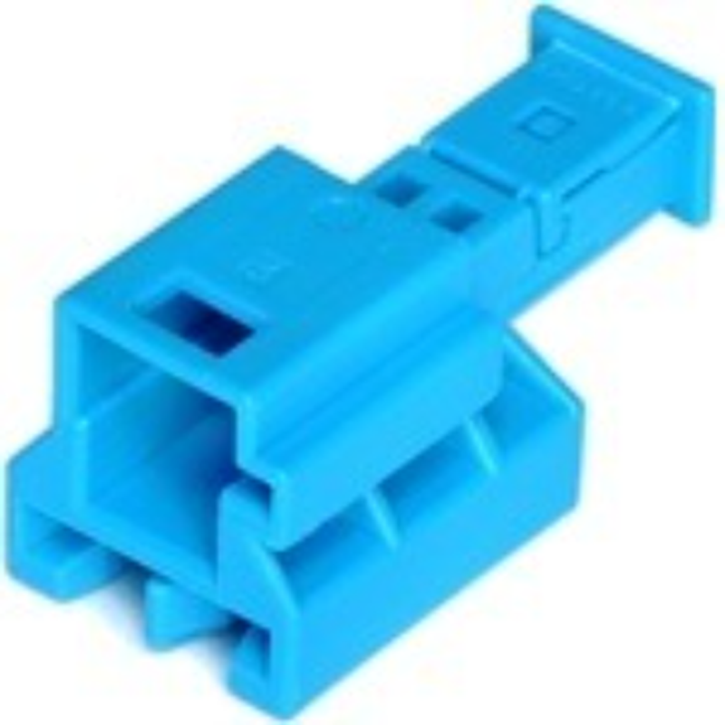 2 Way M MTS 0.64 Unsealed Connector Blue