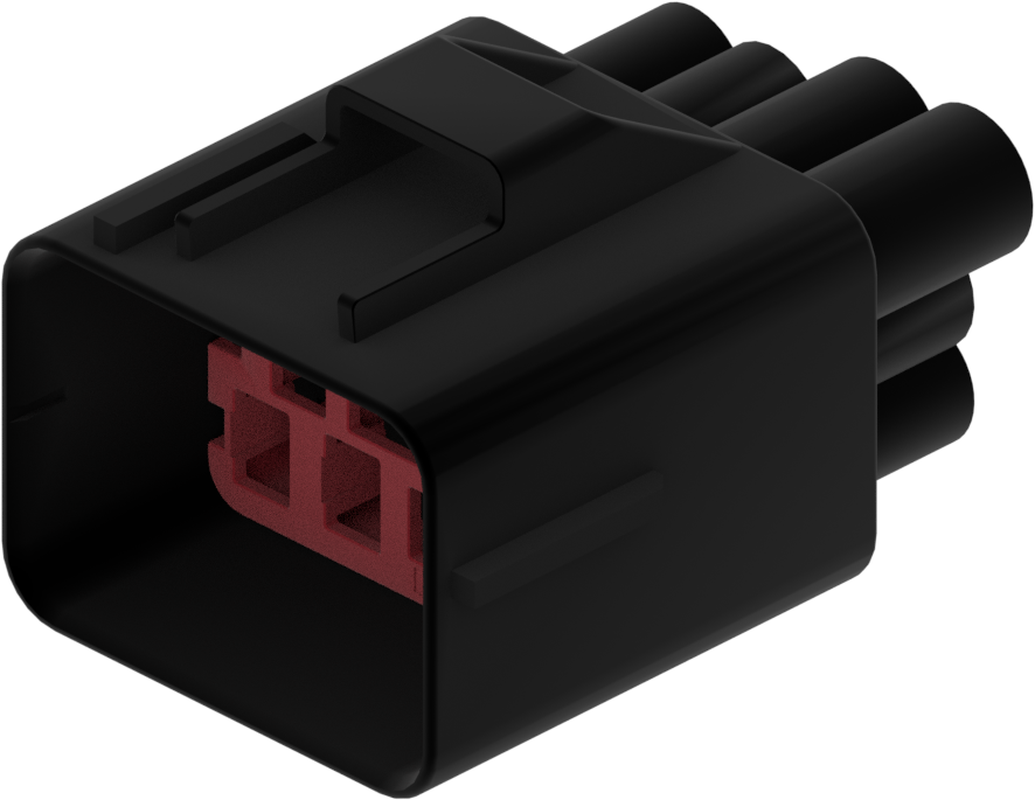 12 Way M MIXED Sealed Connector Black