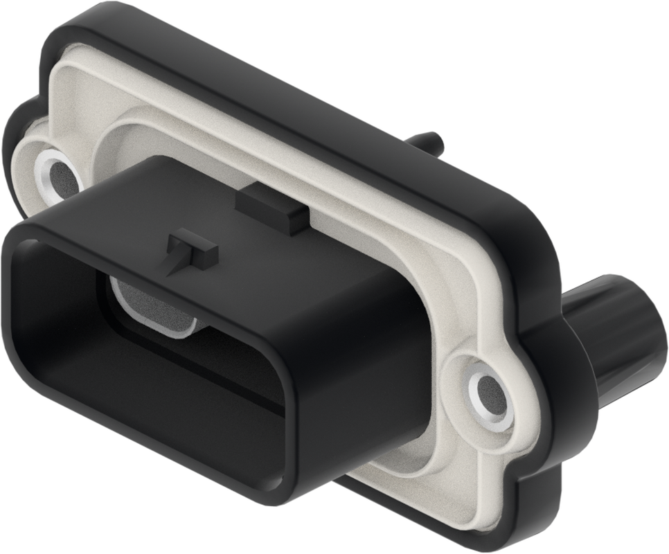 1 Port 1 Row Male H-MTD Black Code A