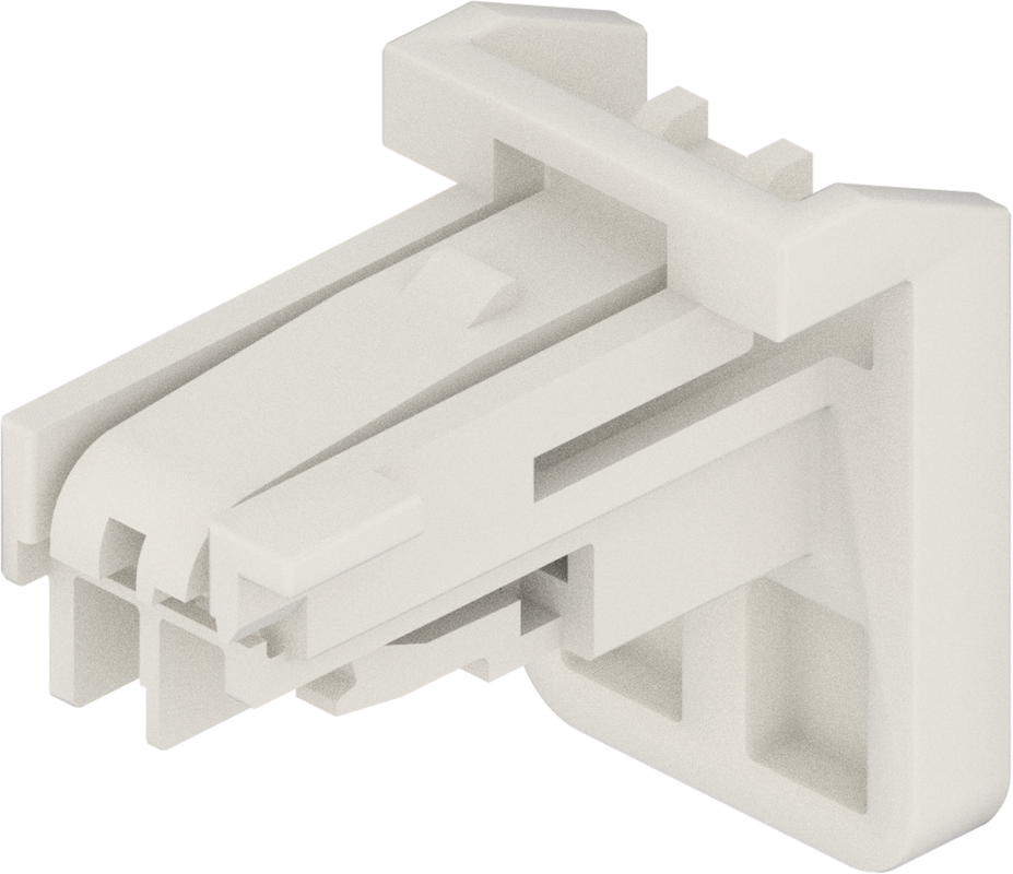 2 Way Female OCS 1.2 Unsealed Connector Natural