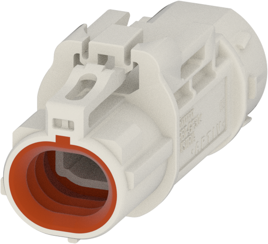 1 Port 1 Row Female H-MTD White Code B
