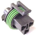 3 Way F MetriPack (M/P) 480 Sealed Connector Black