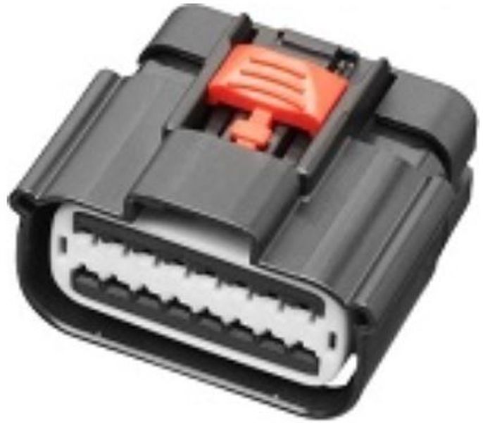 16 Way F OCS 1.5 Sealed Connector Black