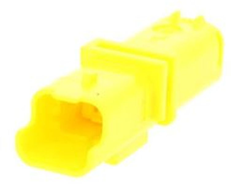 2 Way M 1.5 SICMA Mini Sealed Connector Yellow