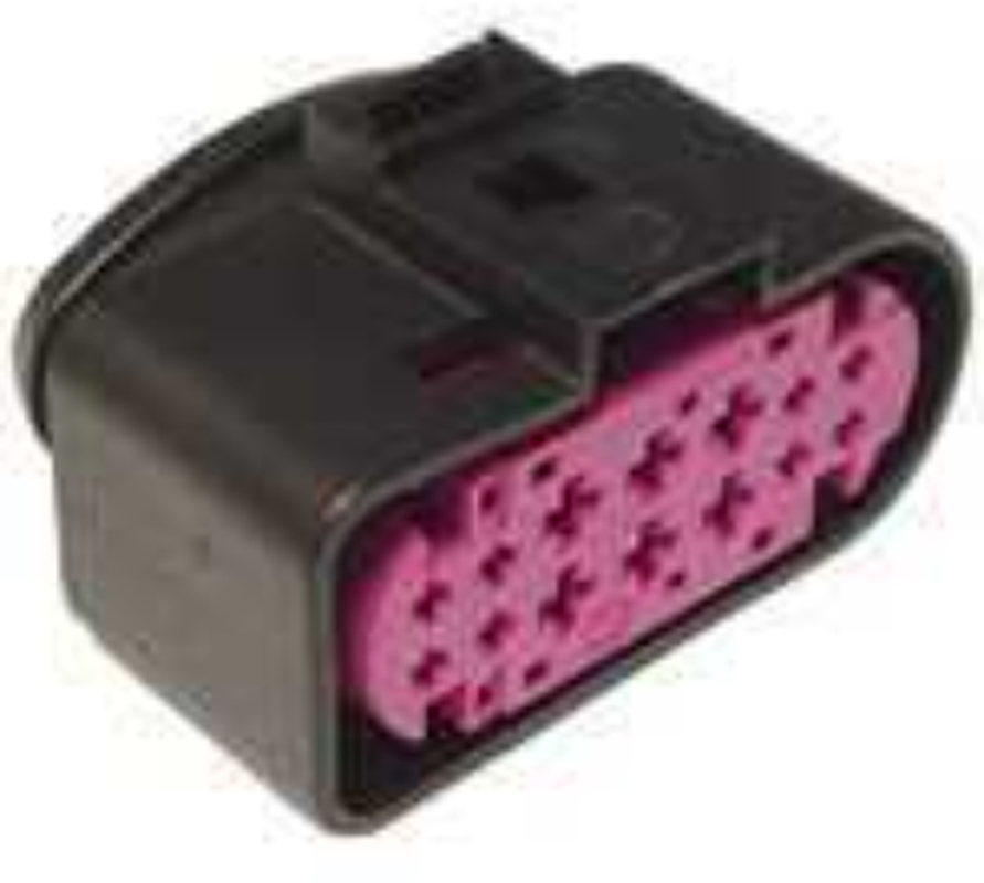 14 Way F 1.5 TIMER 2.8 TIMER Sealed Connector Black