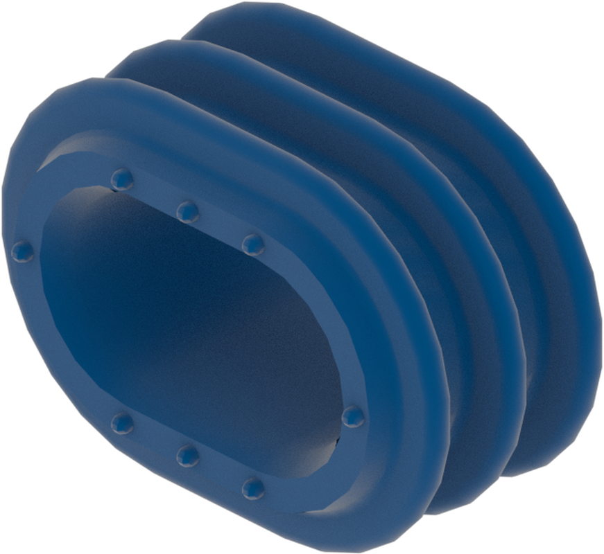SEAL CONN MetriPack (M/P) BLU