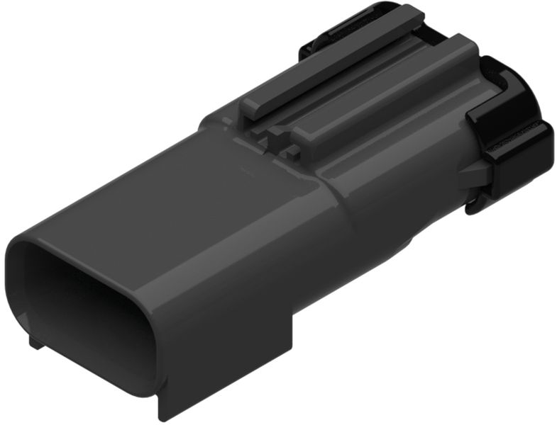 3 Way Male APEX 2.8 Sealed Connector Gray-Dark