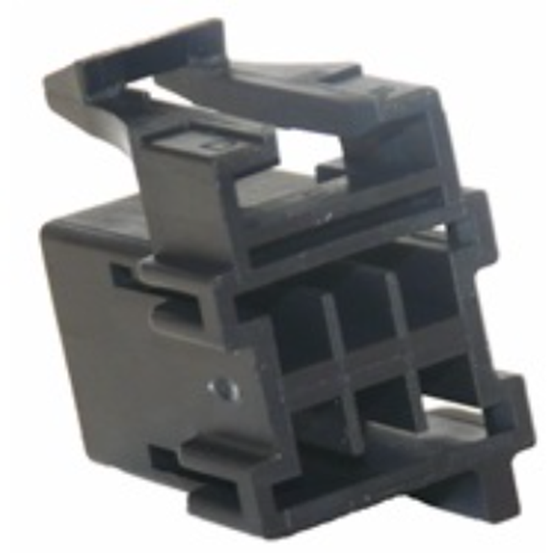 6 Way F MetriPack (M/P) 1.5 Unsealed Connector Black