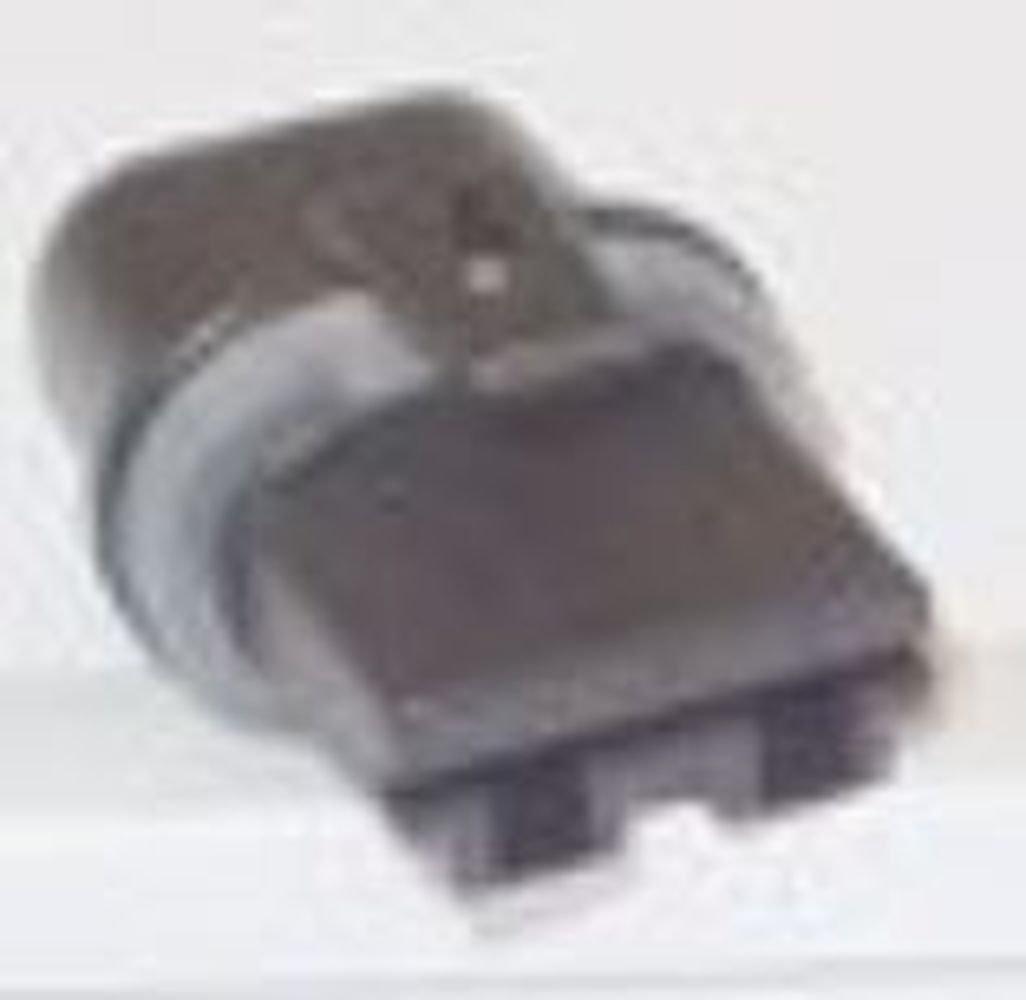 2 Way F FASTIN-ON 8.0 Unsealed Connector Black