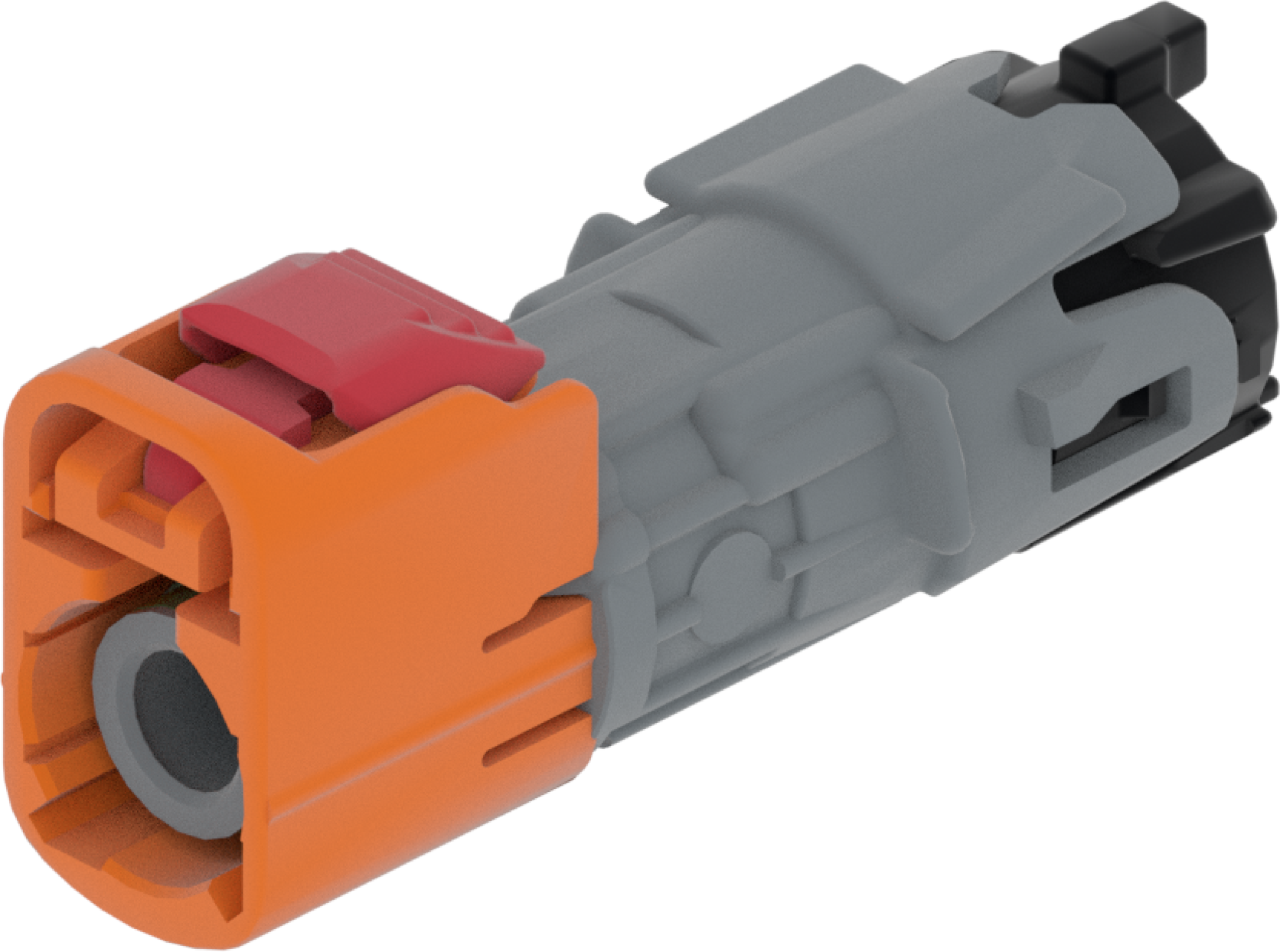 1 Port 1 Row Female Fakra Orange Light Code M