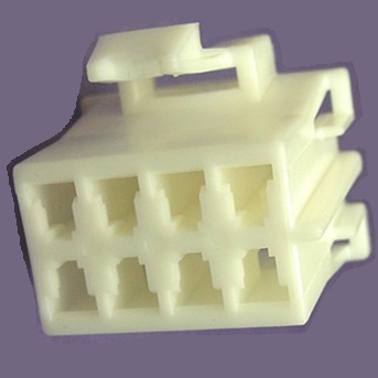 8 Way F MetriPack (M/P) 280 Unsealed Connector Natural