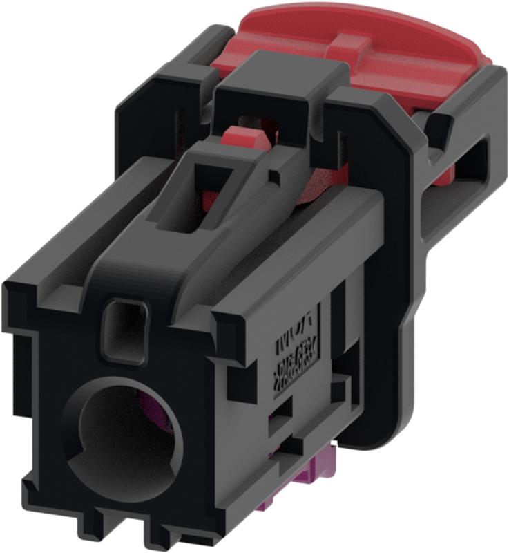 1 Port 1 Row MCA-A Female Mini Coax Black Code A