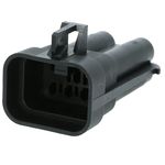 7 Way M MetriPack (M/P) 150 MetriPack (M/P) 480 MetriPack (M/P) Sealed Connector Black
