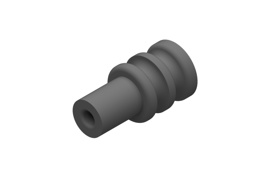 SINGLE WIRE SEAL FITS TO 3.6 mm CAVITY