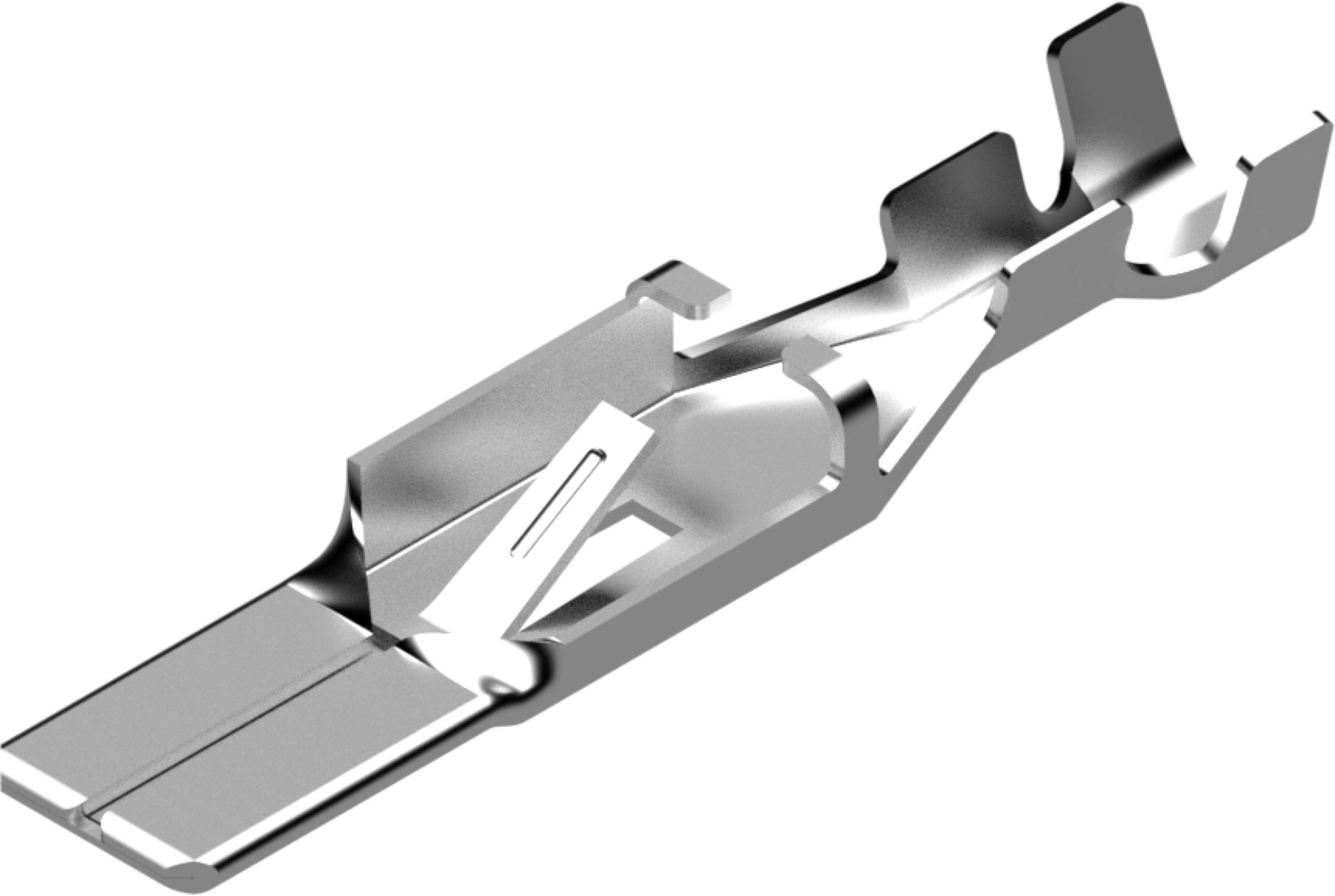 6.3 MetriPack (M/P) Male Locking Lance SN Unsealed Terminal Cross Sec (1 - 2 mm²)