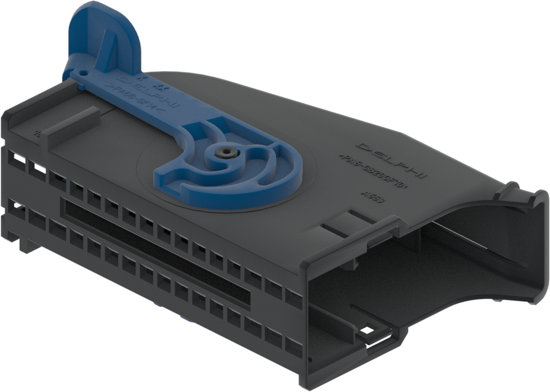 32 Way F DSQ 1.5 2.8 Unsealed Connector Black