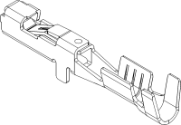 1.5 GT FBT Female Clean Body Unsealed Terminal Cross Sec (0.75 - 1 mm²)