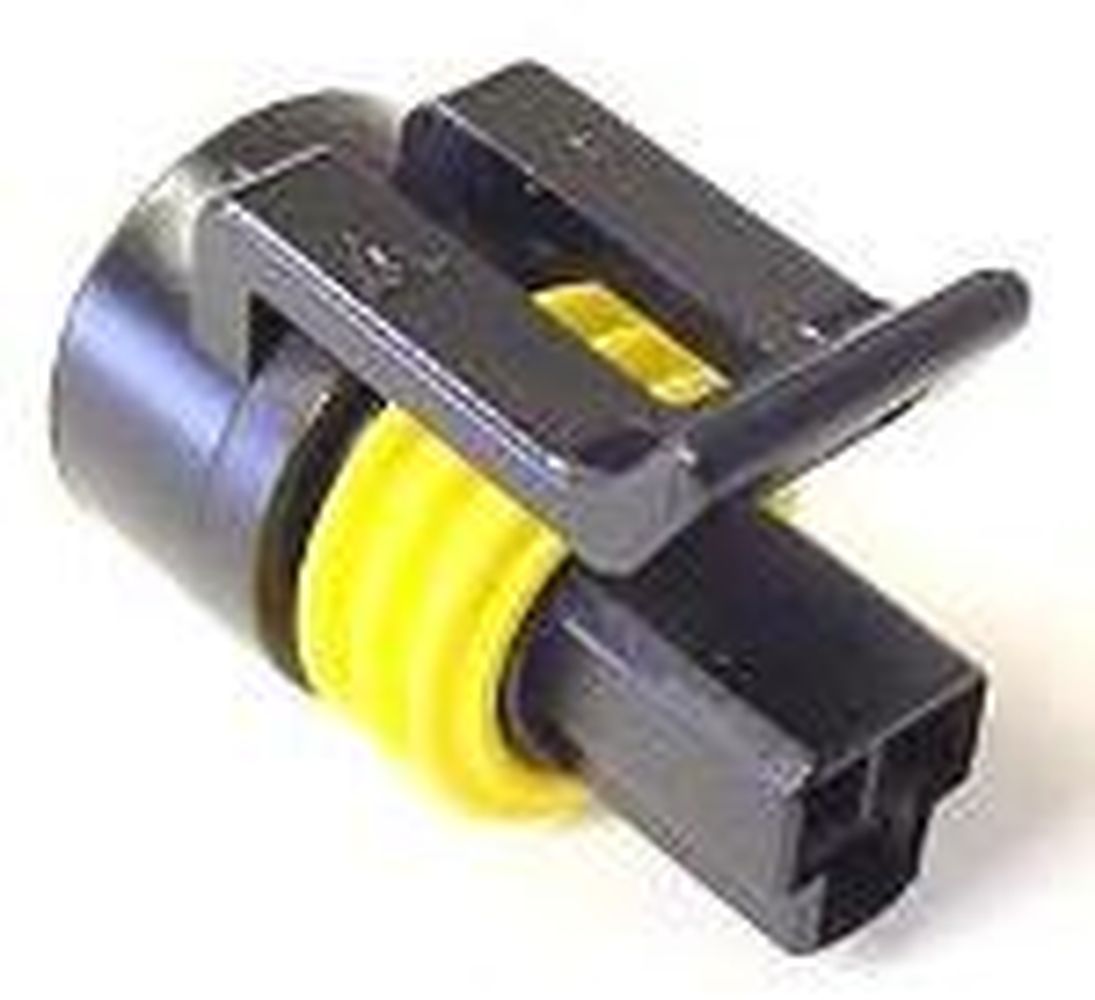 3 Way F MetriPack (M/P) 150 Sealed Connector Black
