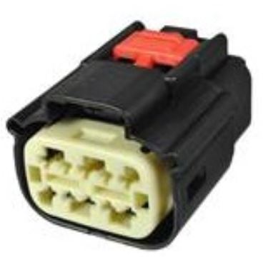 10 Way Female APEX 150 Sealed Connector Black