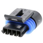 4 Way F MetriPack (M/P) 150 Sealed Connector Black