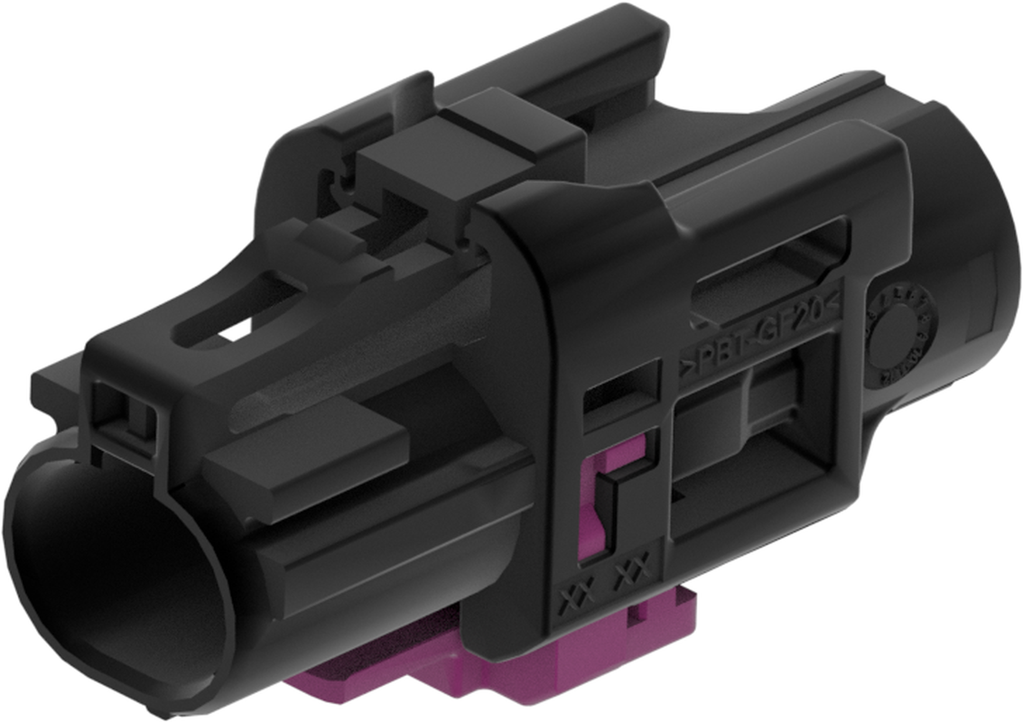 1 Port 1 Row Female H-MTD Black Code A