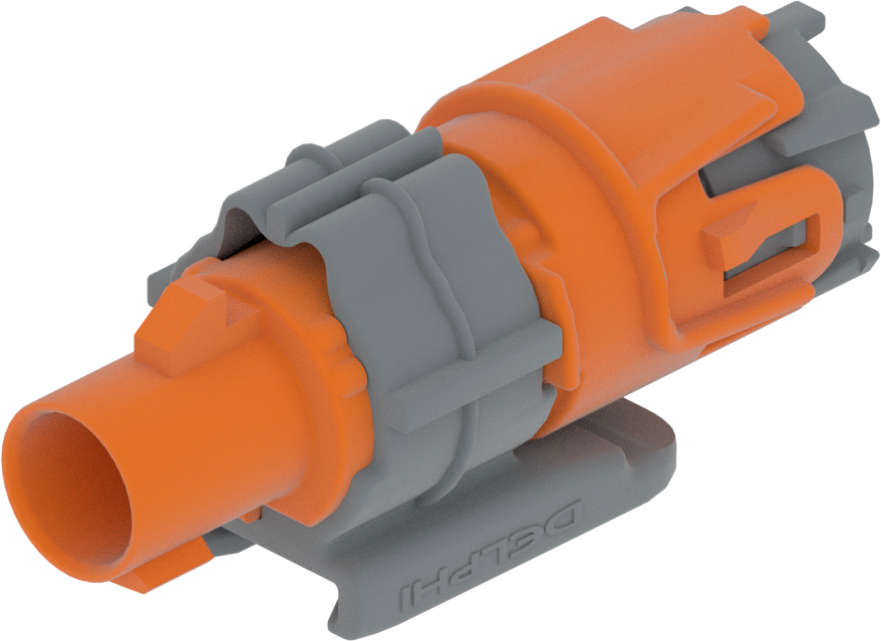 1 Port 1 Row Male Fakra Orange Light Code M