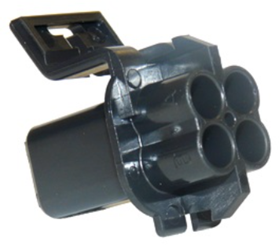 4 Way F MetriPack (M/P) 1.5 Sealed Connector Black