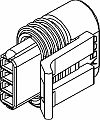 4 Way F MetriPack (M/P) 150 Sealed Connector Gray